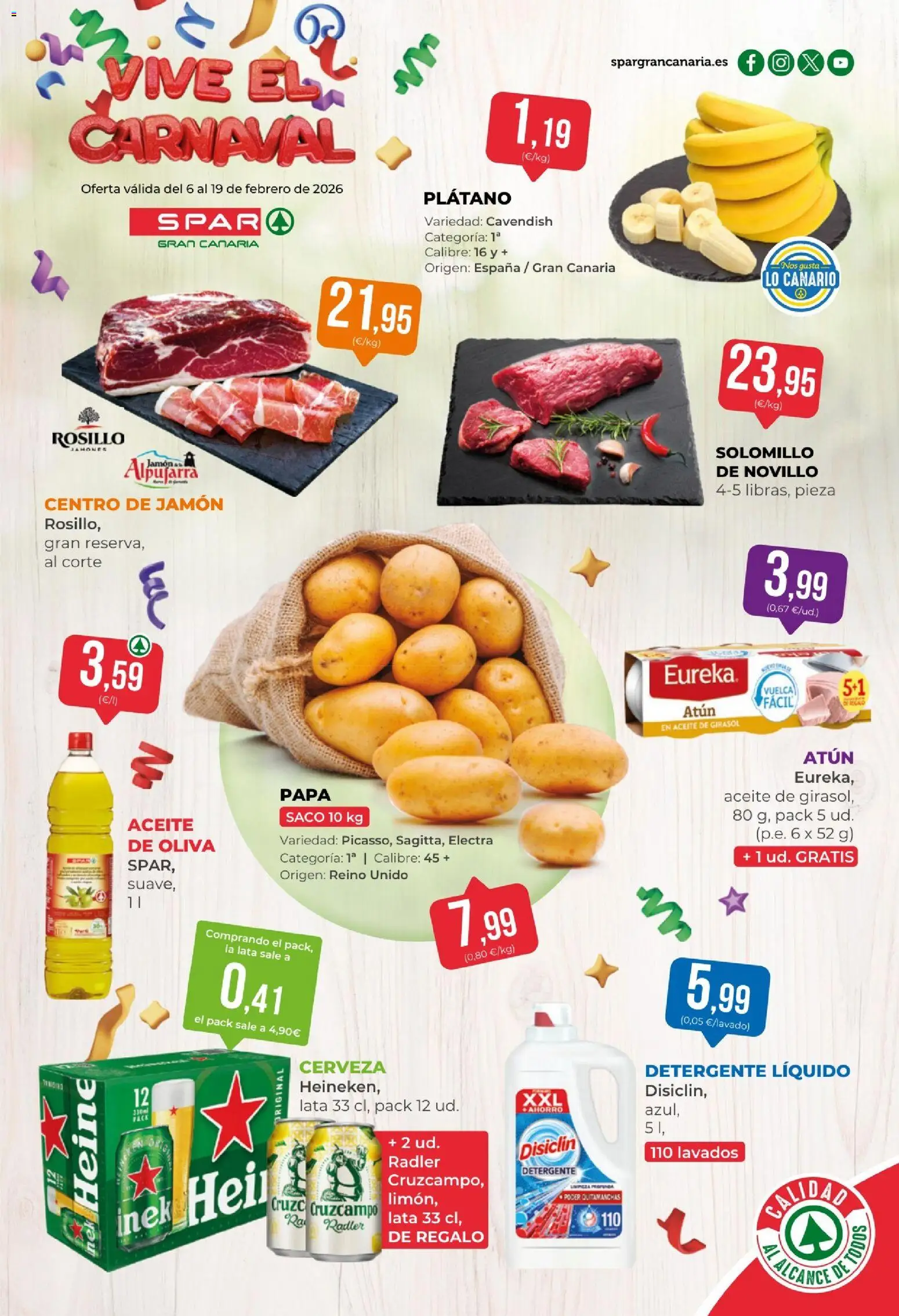 Vista previa del folleto de la tienda Spar válido desde el 06/02/2026 