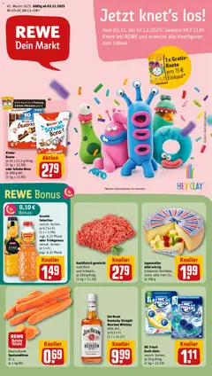 Vorschau von dem Prospekt des Geschäftes Rewe, gültig ab dem 03.11.2025