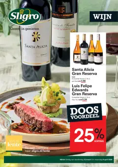 Voorbeeld van Sligro folder - Wijn van winkel Sligro geldig vanaf 12-03-2026