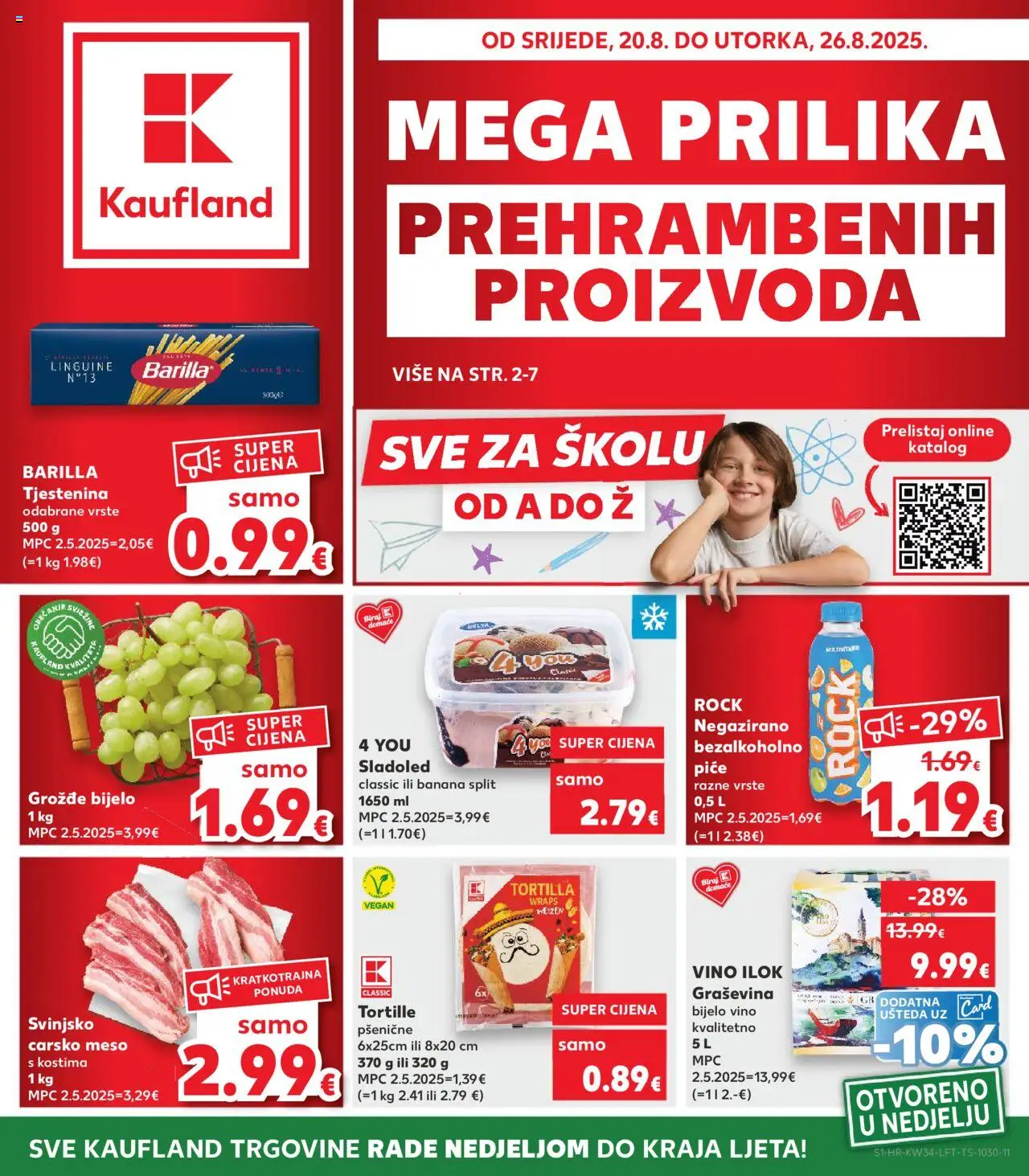 Kaufland aktualni Osijek vrijedi od 20.08.2025 - tjedna akcija broj stranice 1