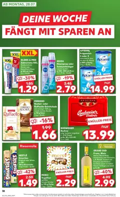 Vorschau von dem Prospekt des Geschäftes Kaufland, gültig ab dem 27.07.2025