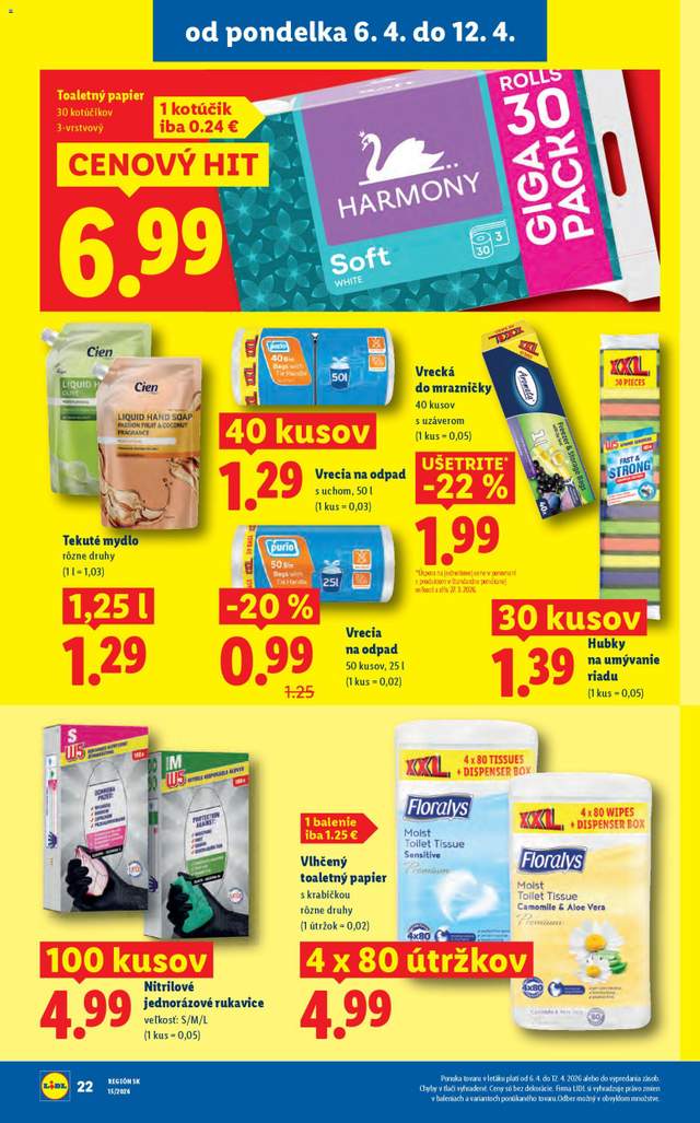 Nový Lidl leták od 06.04.