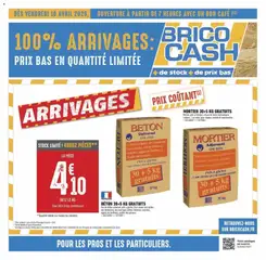 Prévisualisation de Brico Cash catalogue du magasin Brico Cash formulaire valide 10/04/2026