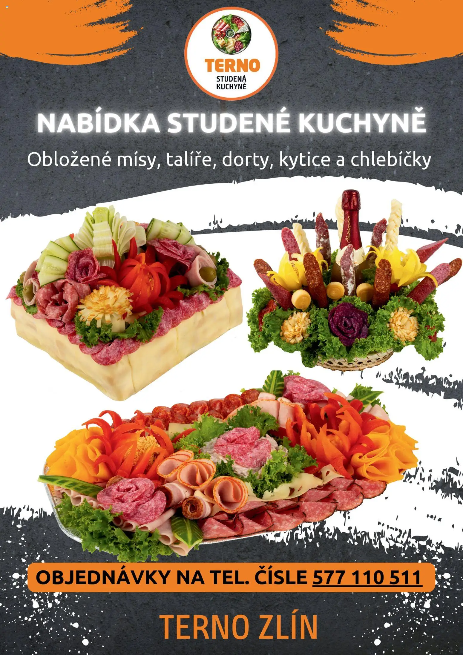Náhled nabídky: Terno Terno leták - Grill Zlín – Studená kuchyně platný od 07.04.2026
