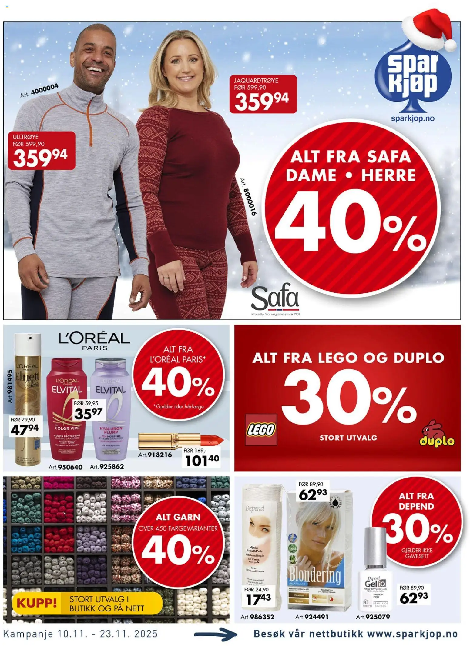 Forhåndsvis Kundeavis fra butikk Spar Kjøp gyldig fra 10/11/2025