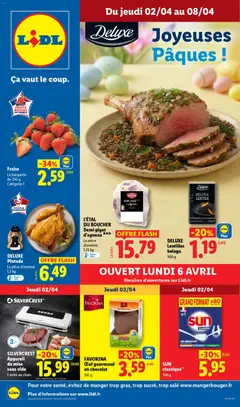 Prévisualisation de LIDL catalogue de la semaine 14 du magasin LIDL formulaire valide 02/04/2026