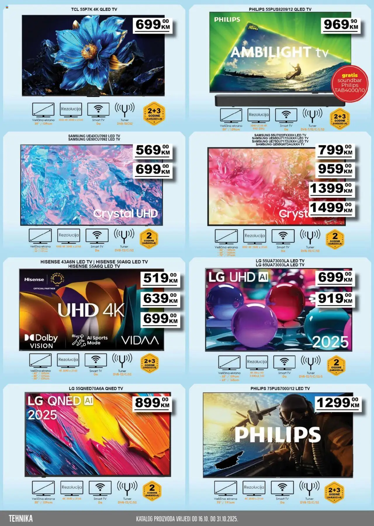 Pregled letka Katalog trgovine Prodex vrijedi od 2025.10.16