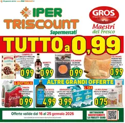 Anteprima dell'opuscolo Volantino La Romanina dal negozio Ipertriscount valido da 16/01/2026