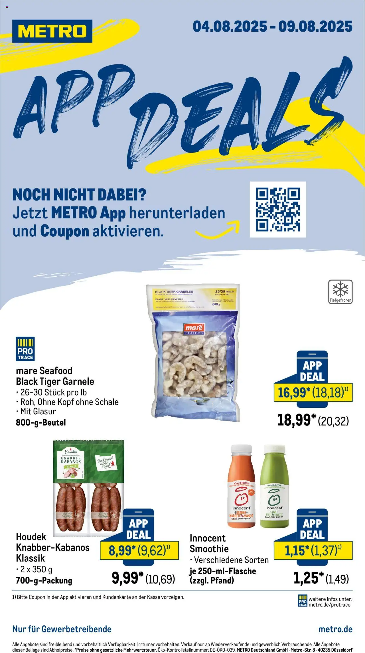 Metro Prospekt ab 04.08.2025 - App Deals