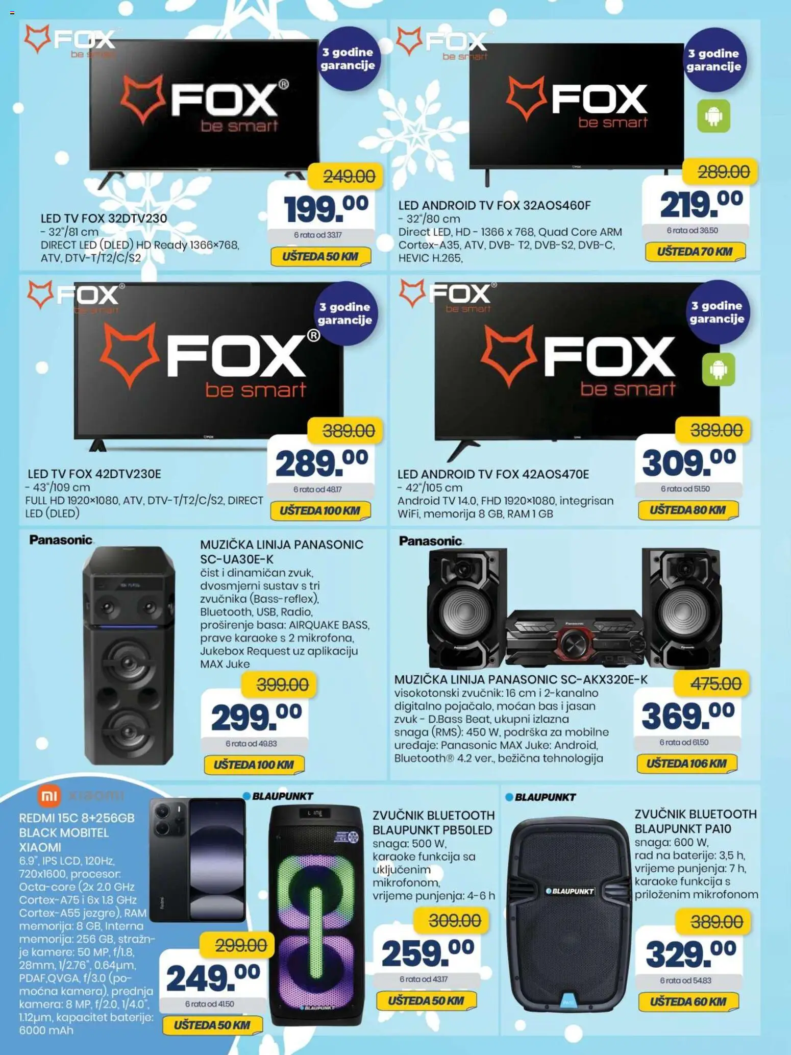 Pregled letka Akcijski katalog trgovine FIS vrijedi od 2025.11.28