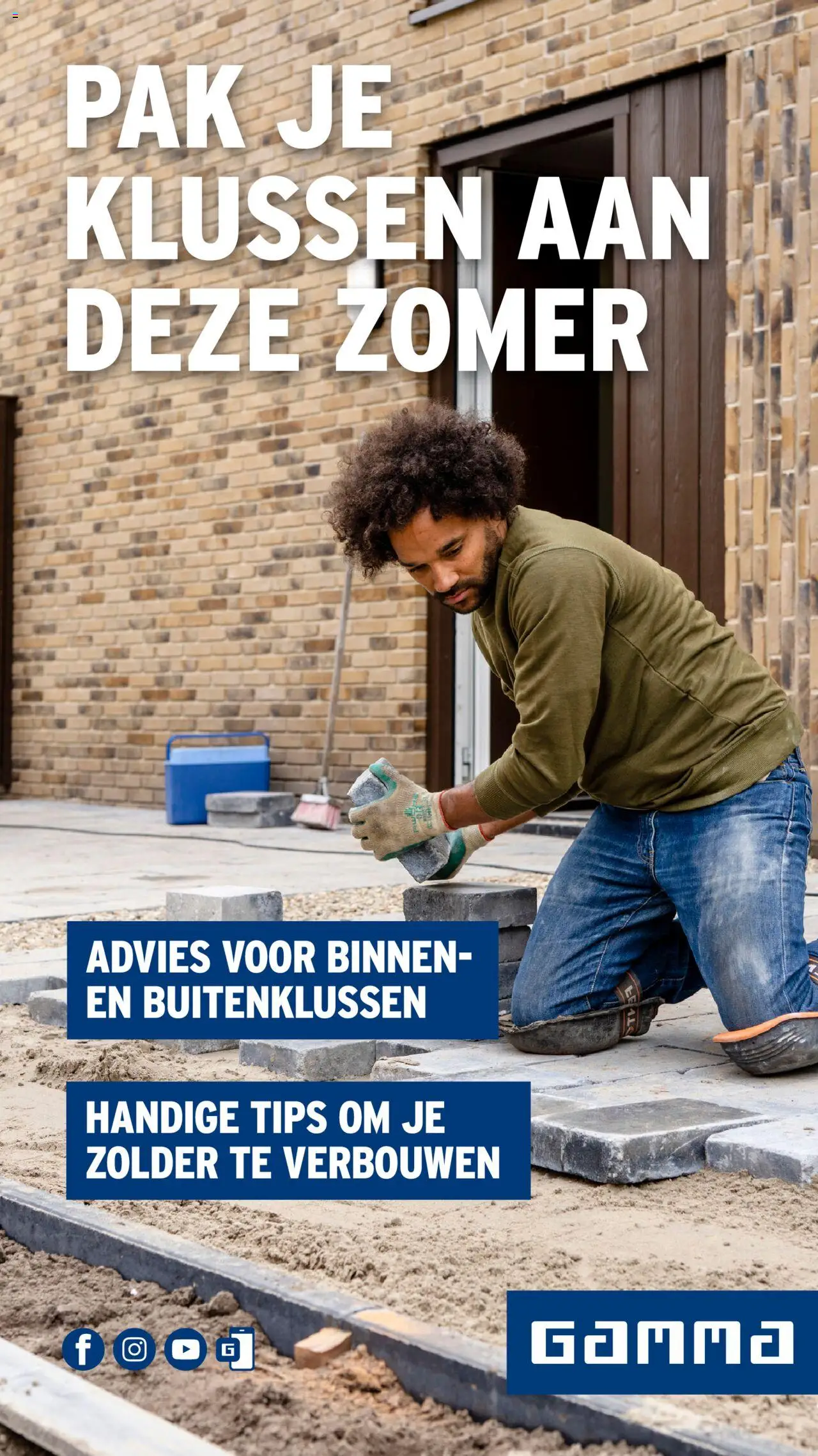 GAMMA shop Klusgids zomer geldig vanaf 07/07/2025 - Paginanummer 1