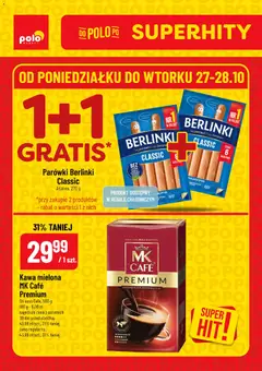 Pogląd gazetki "Super Hity" ze sklepu POLOmarket ważnej od 27.10.2025