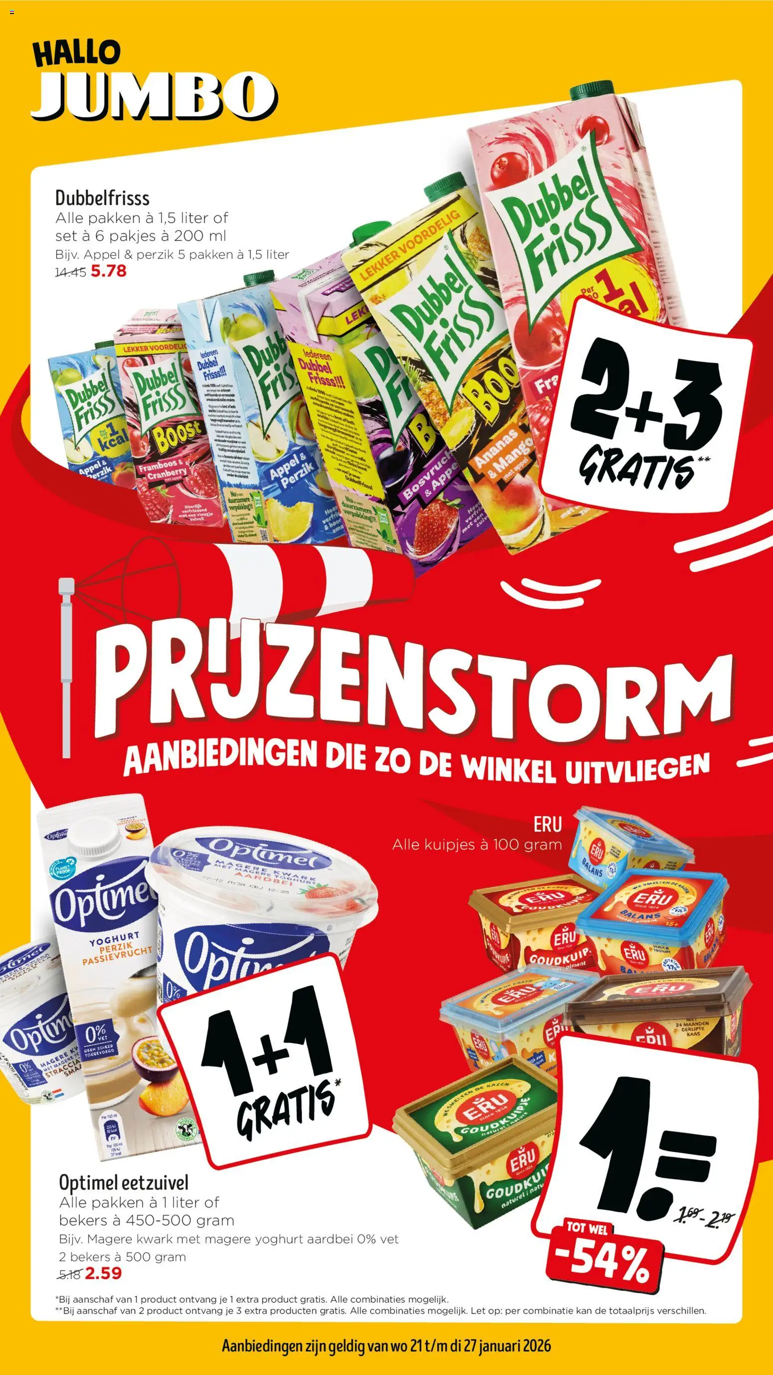 Voorbeeld van Folder week 4 van winkel Jumbo geldig vanaf 21-01-2026