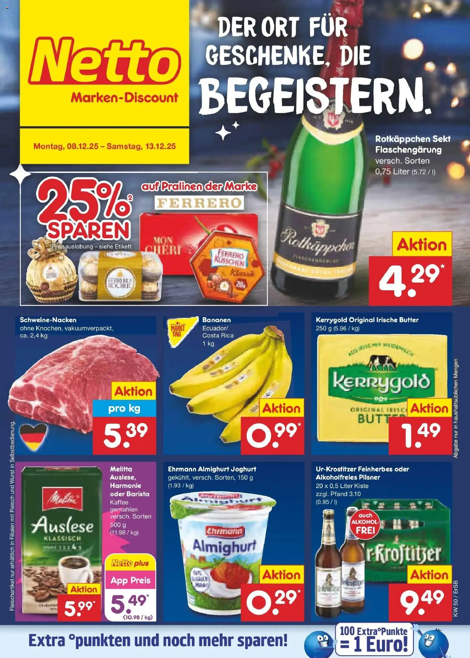 Vorschau von dem Prospekt des Geschäftes Netto Marken-Discount, gültig ab dem 08.12.2025
