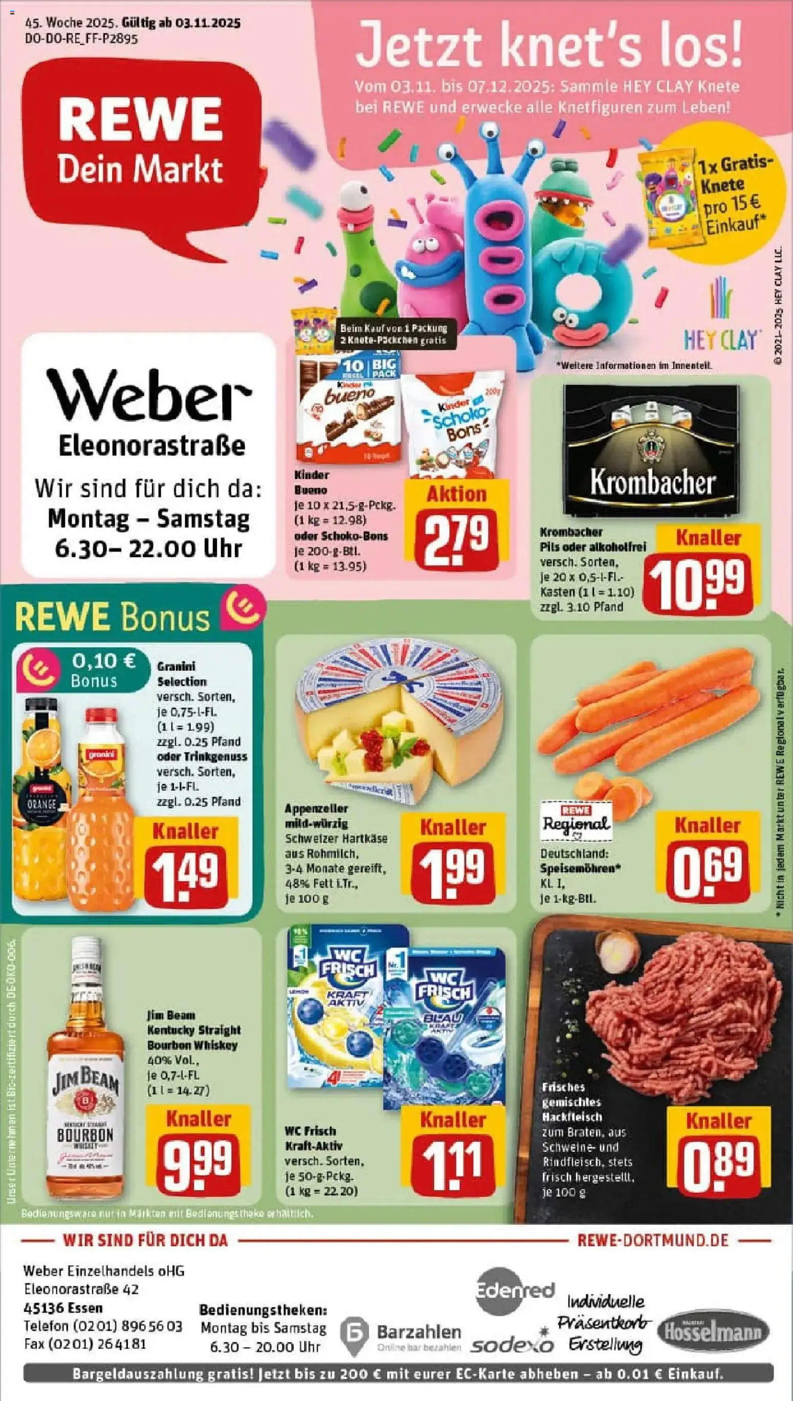 Vorschau von dem Prospekt des Geschäftes Rewe, gültig ab dem 02.11.2025