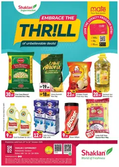Preview of the catalogue Unbelievable Deals - Sonapur, Dubai of store Shaklan valid from 24 Oct, 2025