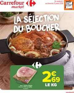 Prévisualisation de La sélection du magasin Carrefour Market formulaire valide 02/01/2026