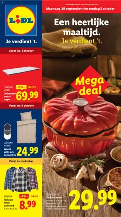 Voorbeeld van Non Food folder week 40 van winkel Lidl geldig vanaf 29-09-2025