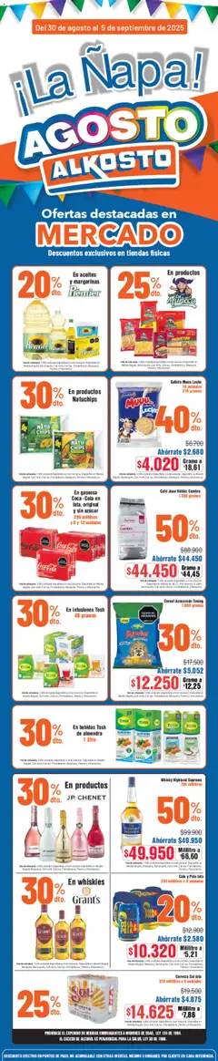 Vista previa del folleto de la tienda Alkosto válido desde el 30/08/2025 