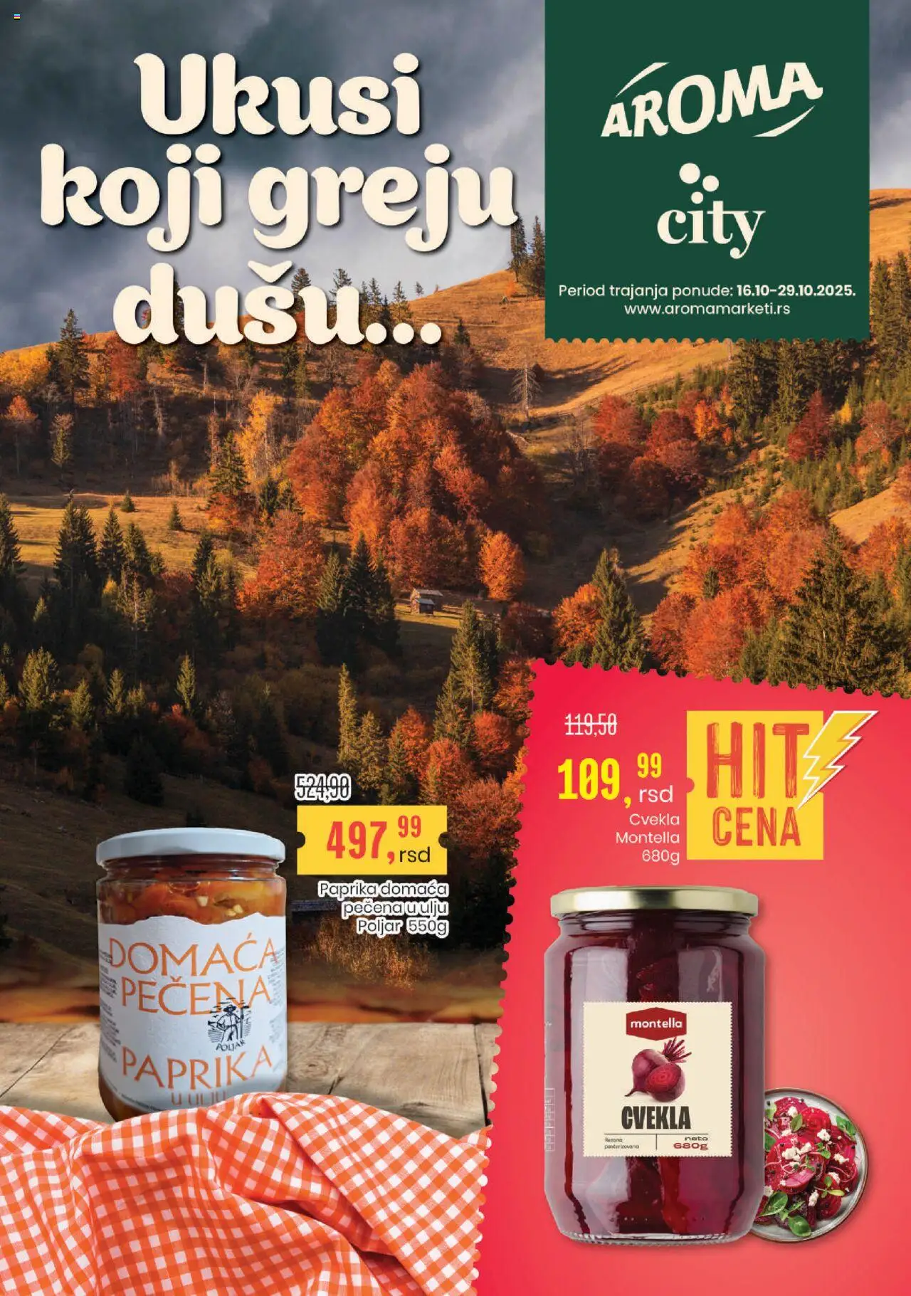 Aroma Market katalog važi od 16.10.2025 - stranica 1