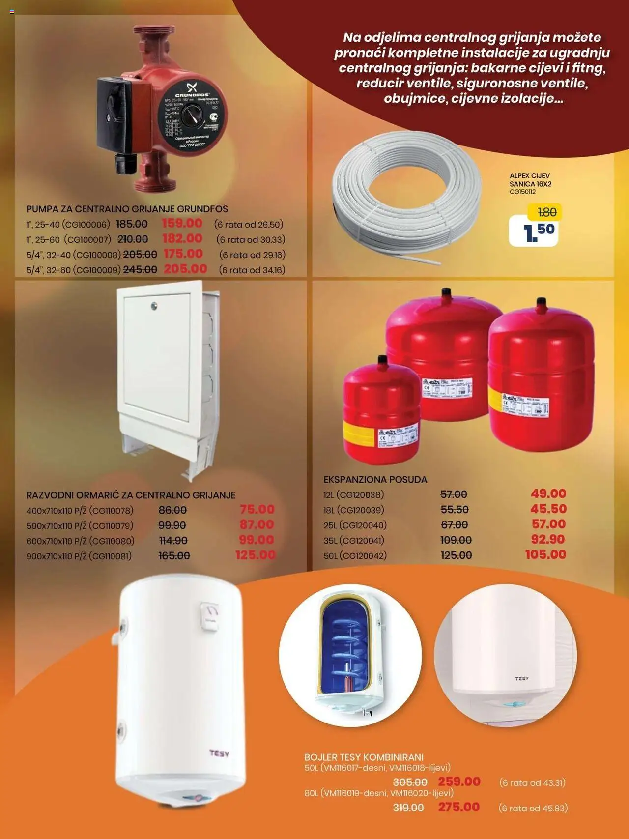 Pregled letka Katalog Sve za toplinu vašega doma trgovine FIS vrijedi od 2025.10.10