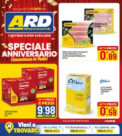 Anteprima dell'opuscolo ARD Discount volantino Gela dal negozio ARD Discount valido da 07/04/2026