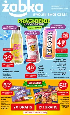 Pogląd gazetki "Gazetka" ze sklepu Żabka ważnej od 16.07.2025