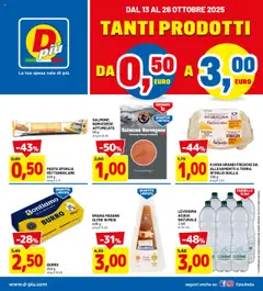 Anteprima dell'opuscolo Attuale volantino dal negozio D Più valido da 13/10/2025