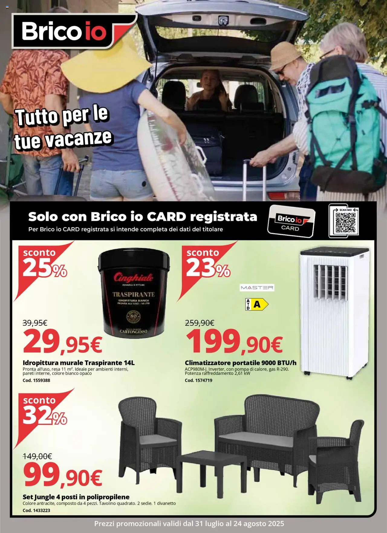 Volantino Brico io valido da 31/07/2025 numero di pagina 1