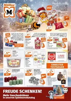 Vorschau der Angebote: Müller Flugblatt gültig ab 10.11.2025