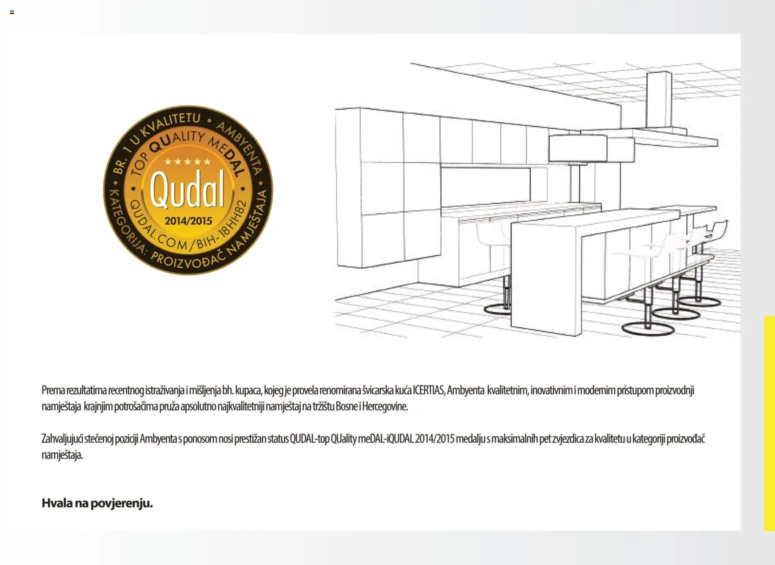 Pregled letka Katalog Interijeri Ambyenta trgovine AMBYENTA vrijedi od 2025.10.01