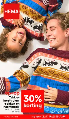 Voorbeeld van Folder / Publicité van winkel Hema geldig vanaf 01/12/2025