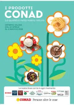 Anteprima dell'opuscolo Conad volantino MDD dal negozio Conad valido da 22/04/2026