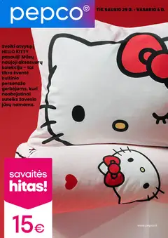 Pepco parduotuvės leidinio Leidinys galiojančio nuo 2026.01.29 peržiūra