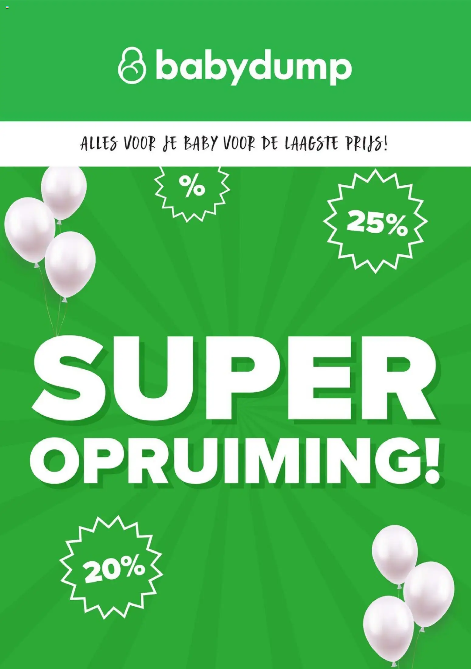 Voorbeeld van Folder van winkel Baby-Dump geldig vanaf 04-01-2026
