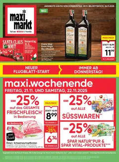 Vorschau der Angebote: Maximarkt Vöcklabruck gültig ab 20.11.2025