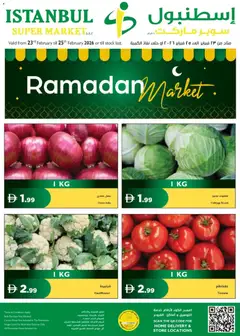 Preview of the catalogue Offers of store Istanbul Supermarket valid from 23 Feb, 2026