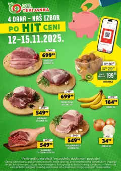 Pregled Tekijanka kataloga - važi od 12.11.2025