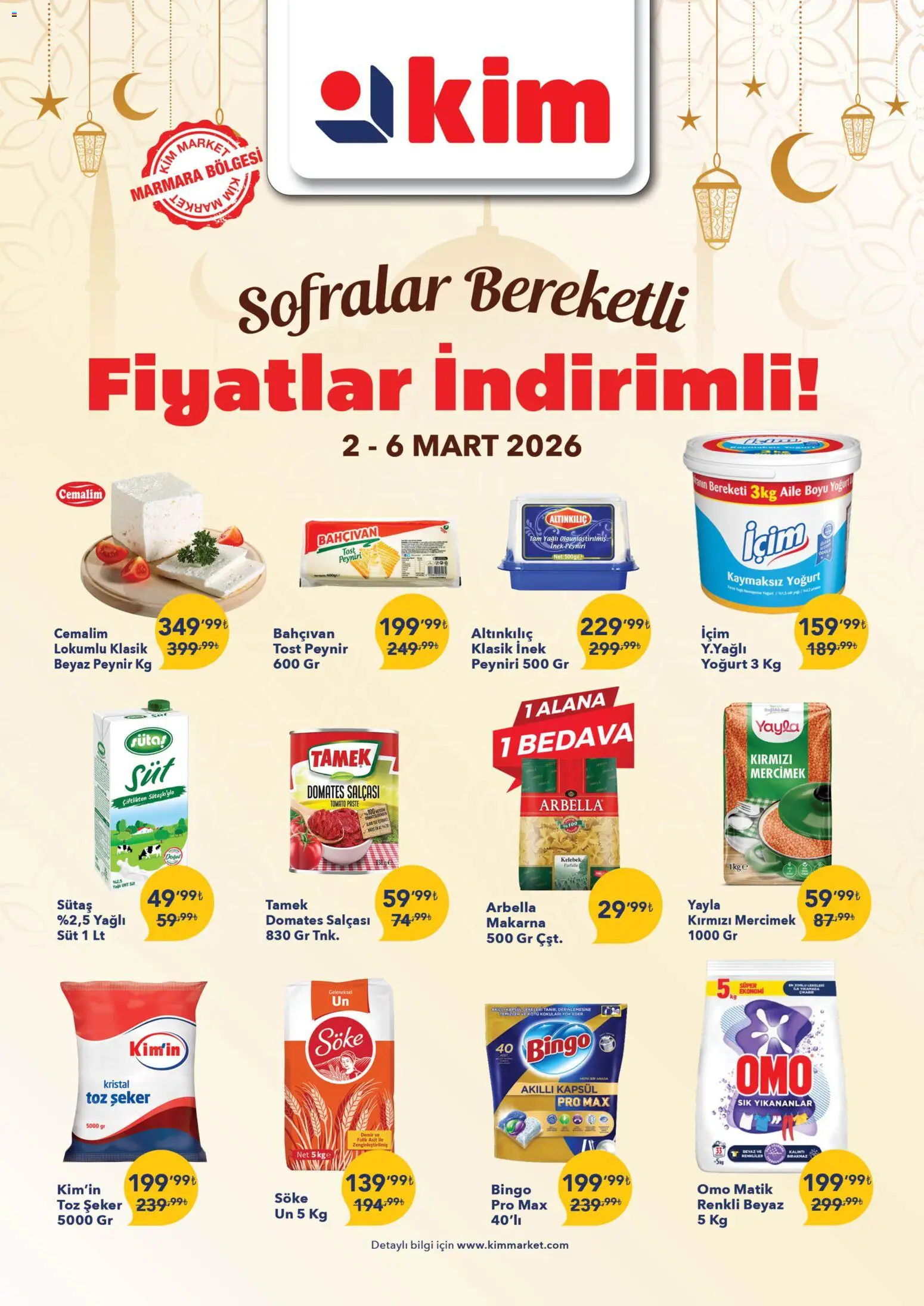 Kim Market Kim Market Katalog - Marmara Insert 02.03.2026 - Broşürünün önizlemesi