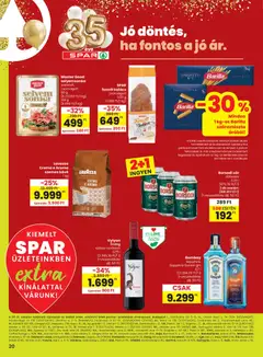 Spar - Extra ajánlat megtekintése, amely érvényes 2026.01.15.-től