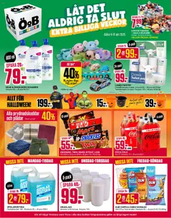 Förhandsgranska reklamblad Aktuella reklamblad ÖoB från butik ÖoB gäller från 06/10/2025