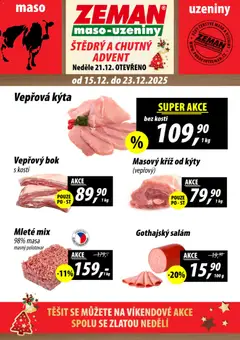 Náhled nabídky: Prodejny Zeman Leták platný od 15.12.2025