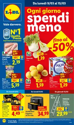 Anteprima dell'opuscolo Lidl volantino dal negozio Lidl valido da 09/03/2026