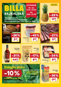 Náhľad Billa letáku platného od 03.09.2025