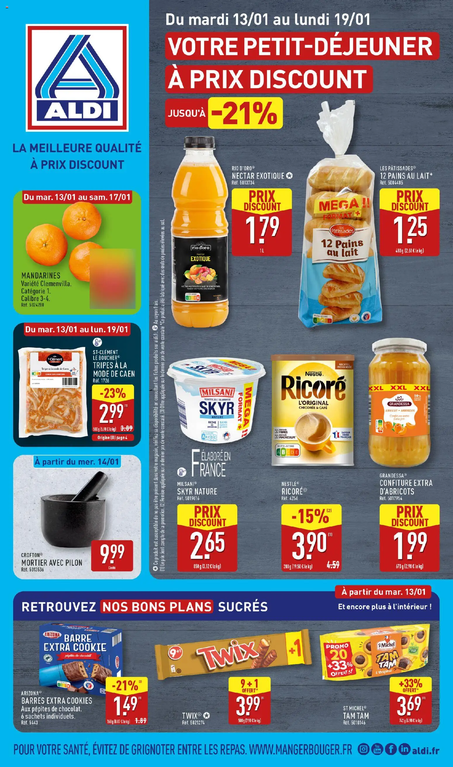 Prévisualisation de Catalogue de la semaine 3 du magasin Aldi formulaire valide 13/01/2026