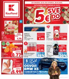 Pregled letka Rijeka Zamet trgovine Kaufland vrijedi od 22.10.2025