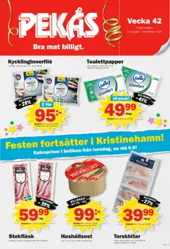 Förhandsgranska reklamblad Aktuella reklamblad Pekås från butik Pekås gäller från 13/10/2025
