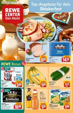 Vorschau von dem Prospekt des Geschäftes Rewe, gültig ab dem 14.09.2025