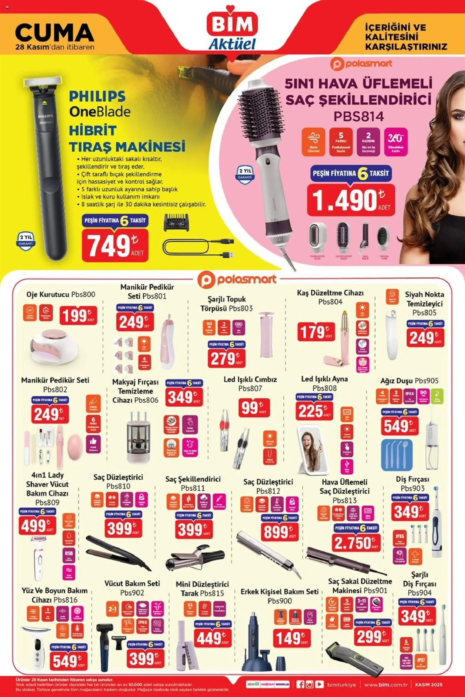 BİM Katalog Cuma 28.11.2025 - Broşürünün önizlemesi
