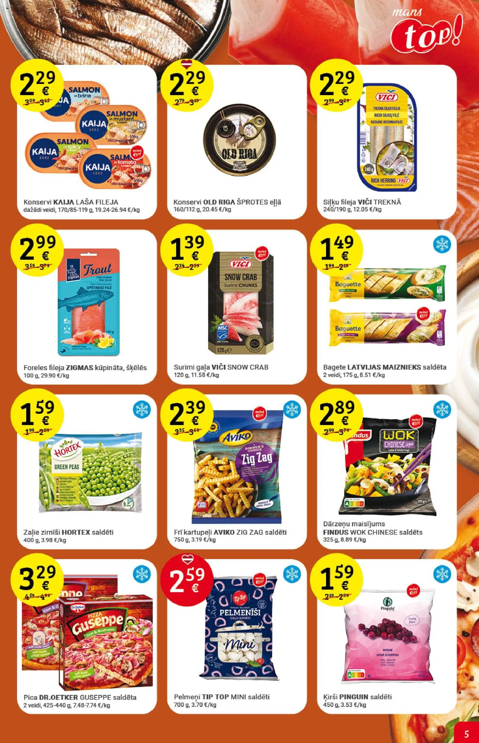Skatīt Top! akciju bukletu, derīgs no 2026.01.07